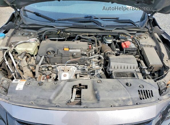 2HGFC2F84KH561425 2019 HONDA CIVIC Gray Vista interior trasera