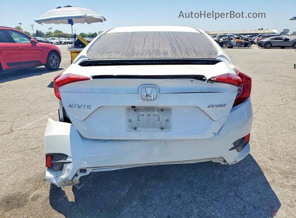 2HGFC2F84LH595480 2020 HONDA CIVIC White Widok z tyłu