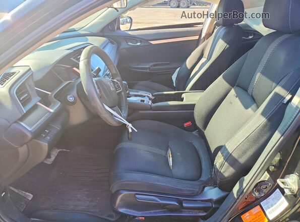 2HGFC2F86HH018716 2017 HONDA CIVIC Black Front interior view