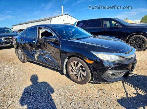 2HGFC2F86HH018716 2017 HONDA CIVIC Black Front right