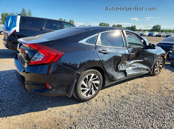 2HGFC2F86HH018716 2017 HONDA CIVIC Black Rear right