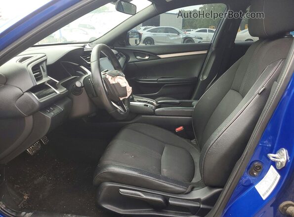 2HGFC2F86KH586469 2019 HONDA CIVIC Blue Սալոնի դիմացի տեսք