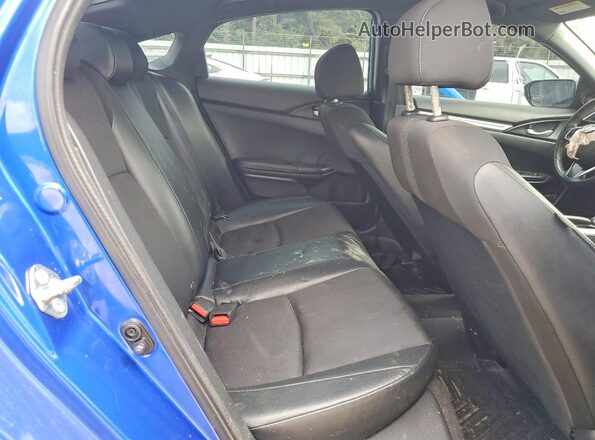 2HGFC2F86KH586469 2019 HONDA CIVIC Blue Հետևի նստատեղերի տեսք