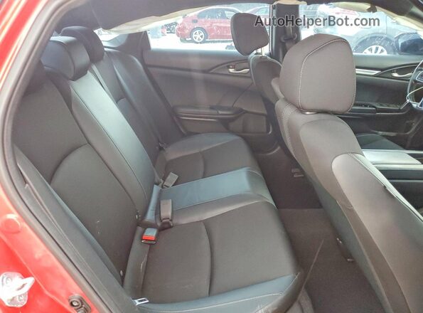 2HGFC2F86MH519003 2021 HONDA CIVIC Red Widok tylnych siedzeń