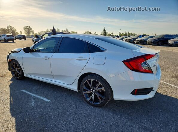 2HGFC2F87MH541494 2021 HONDA CIVIC White უკანა მარცხენა