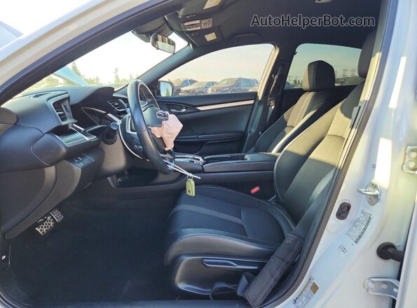 2HGFC2F87MH541494 2021 HONDA CIVIC White წინა სალონის ხედი