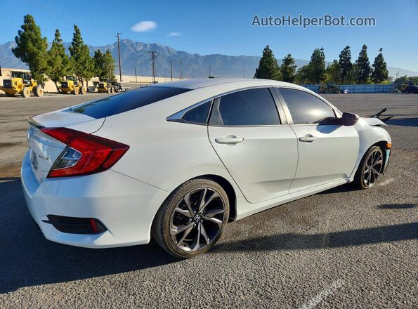 2HGFC2F87MH541494 2021 HONDA CIVIC White უკანა მარჯვენა