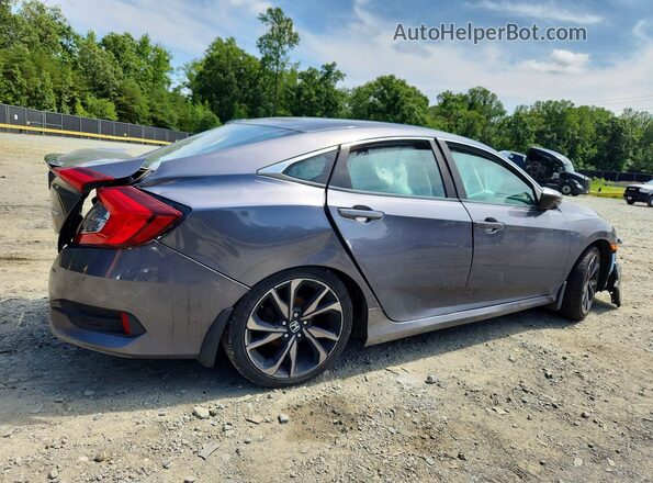 2HGFC2F88LH542409 2020 HONDA CIVIC Gray Հետևի աջ