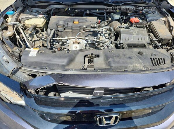 2HGFC2F88LH542409 2020 HONDA CIVIC Gray Սալոնի հետևի տեսք