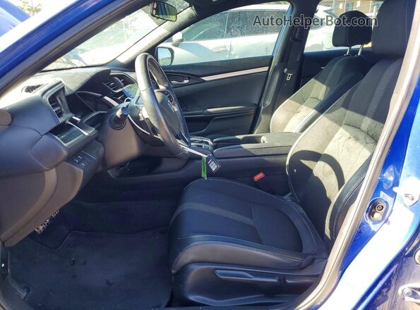 2HGFC2F88MH522825 2021 HONDA CIVIC Blue Widok wnętrza z przodu