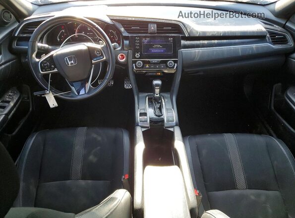 2HGFC2F88MH522825 2021 HONDA CIVIC Blue Widok deski rozdzielczej