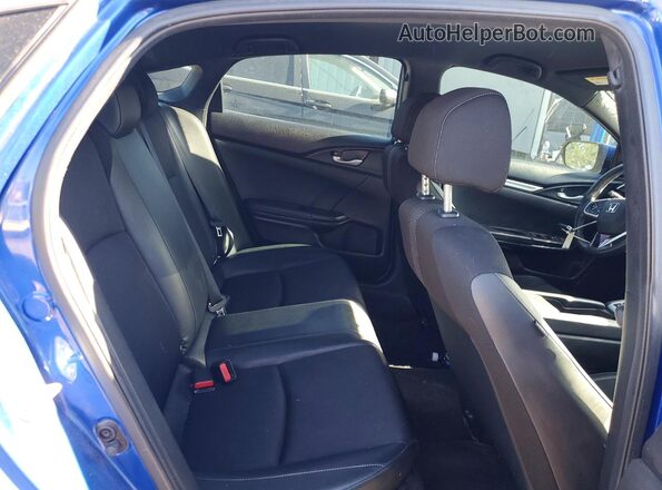 2HGFC2F88MH522825 2021 HONDA CIVIC Blue Widok tylnych siedzeń