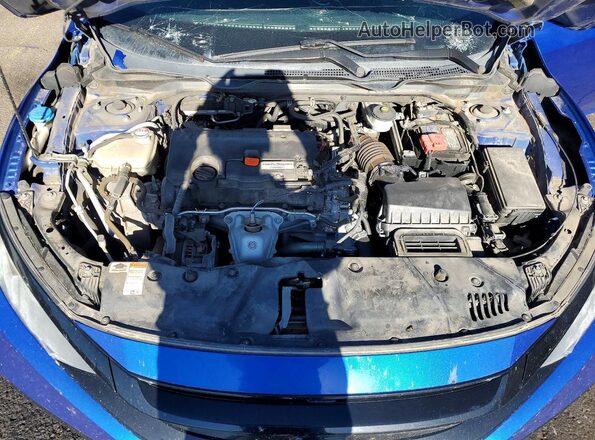 2HGFC2F88MH522825 2021 HONDA CIVIC Blue Widok wnętrza z tyłu