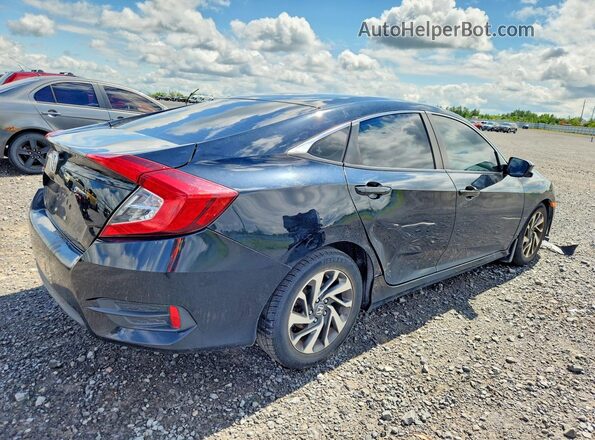 2HGFC2F89JH024032 2018 HONDA CIVIC Black უკანა მარჯვენა