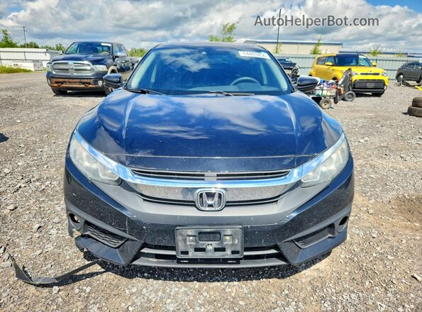 2HGFC2F89JH024032 2018 HONDA CIVIC Black წინა ხედი