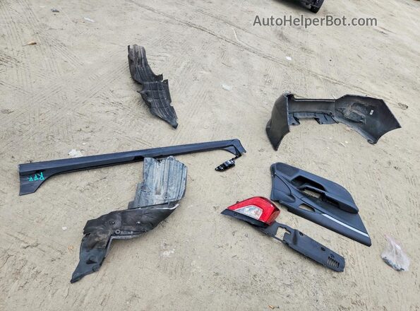 2HGFC2F89KH567320 2019 HONDA CIVIC Black ძრავის განყოფილების ხედი