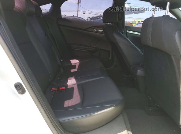 2HGFC2F89KH592413 2019 HONDA CIVIC White Vista de los asientos traseros