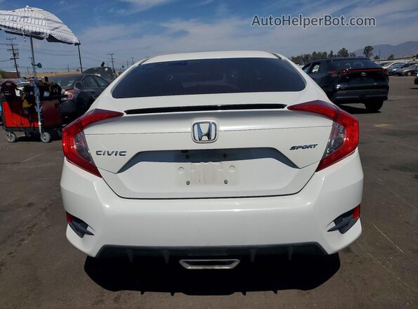 2HGFC2F89KH592413 2019 HONDA CIVIC White Vista trasera