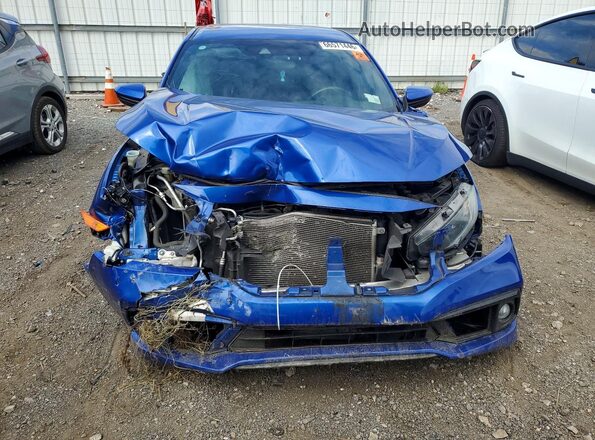 2HGFC2F8XLH515079 2020 HONDA CIVIC Blue წინა ხედი