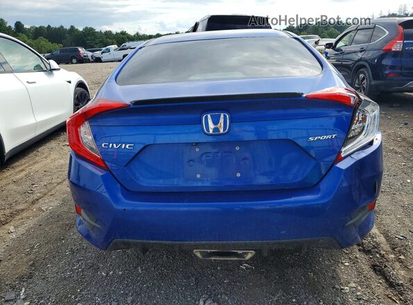 2HGFC2F8XLH515079 2020 HONDA CIVIC Blue უკანა ხედი