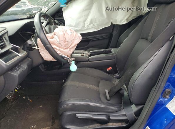 2HGFC2F8XLH515079 2020 HONDA CIVIC Blue წინა სალონის ხედი