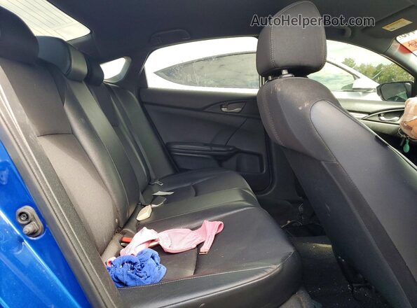 2HGFC2F8XLH515079 2020 HONDA CIVIC Blue უკანა სავარძლების ხედი