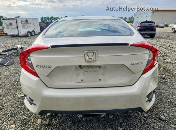 2HGFC2F8XMH553381 2021 HONDA CIVIC Белый Вид сзади