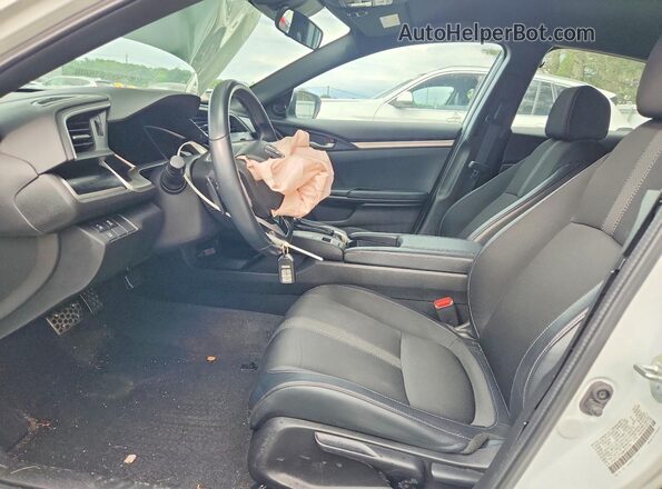 2HGFC2F8XMH553381 2021 HONDA CIVIC Белый Вид салона спереди