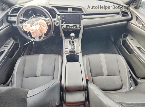2HGFC2F8XMH553381 2021 HONDA CIVIC Белый Вид панели приборов