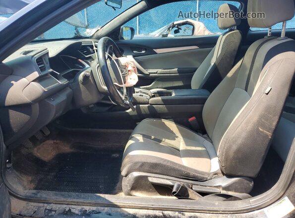 2HGFC3A33JH450235 2018 HONDA CIVIC Black Front interior view