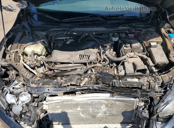 2HGFC3A33JH450235 2018 HONDA CIVIC Black Rear interior view