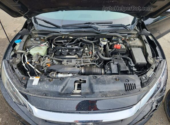 2HGFC3A37HH361908 2017 HONDA CIVIC Black Rear interior view