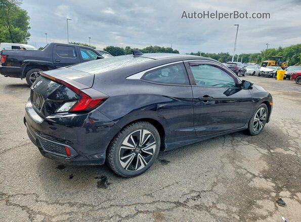 2HGFC3A37HH361908 2017 HONDA CIVIC Black Rear right