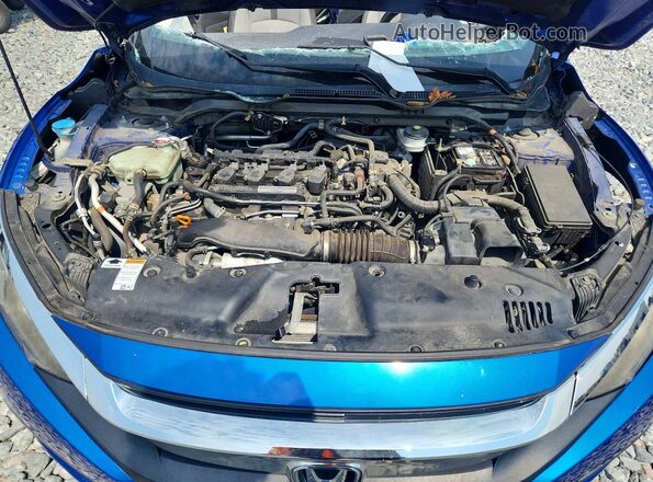 2HGFC3B36JH357742 2018 HONDA CIVIC Blue Սալոնի հետևի տեսք