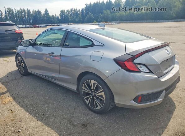 2HGFC3B37HH361972 2017 HONDA CIVIC Silver Հետևի ձախ