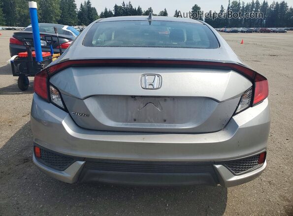 2HGFC3B37HH361972 2017 HONDA CIVIC Silver Հետևի տեսք