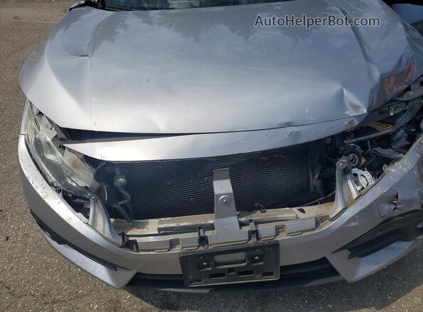 2HGFC3B37HH361972 2017 HONDA CIVIC Silver Սալոնի հետևի տեսք