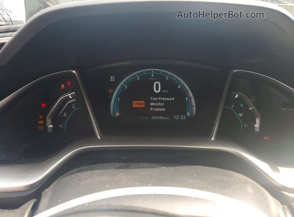 2HGFC3B37HH361972 2017 HONDA CIVIC Silver Սարքավորումների վահանակի տեսք