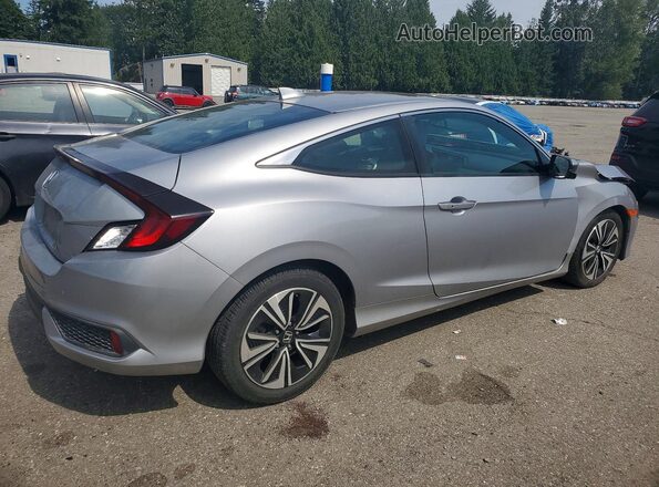 2HGFC3B37HH361972 2017 HONDA CIVIC Silver Հետևի աջ