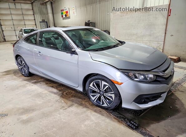 2HGFC3B71GH351780 2016 HONDA CIVIC Серебряный Передняя правая четверть