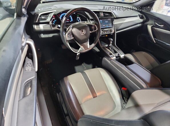 2HGFC3B71GH351780 2016 HONDA CIVIC Серебряный Вид панели приборов