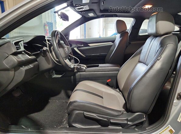2HGFC3B71GH351780 2016 HONDA CIVIC Серебряный Вид салона спереди
