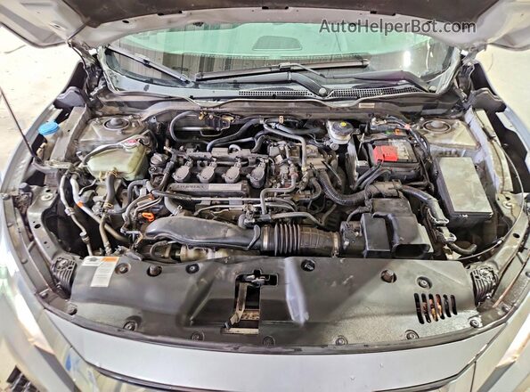 2HGFC3B71GH351780 2016 HONDA CIVIC Серебряный Вид задней части салона
