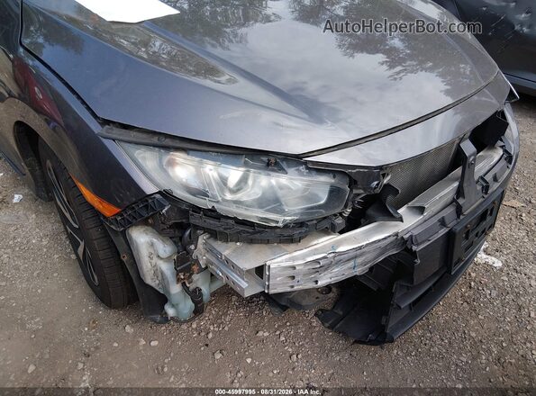 2HGFC4B00GH304314 2016 HONDA CIVIC Gray Vista frontal