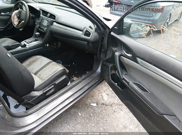 2HGFC4B00GH304314 2016 HONDA CIVIC Gray Vista interior delantera