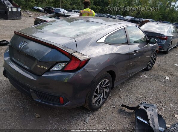 2HGFC4B00GH304314 2016 HONDA CIVIC Gray Trasero derecho