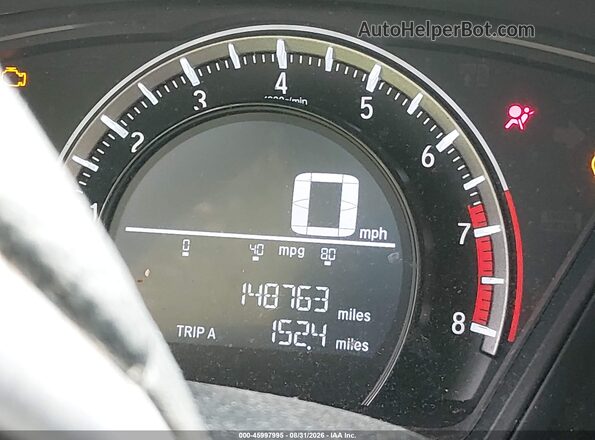 2HGFC4B00GH304314 2016 HONDA CIVIC Gray Vista interior de 360 grados