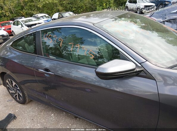 2HGFC4B00GH304314 2016 HONDA CIVIC Gray Vista del cuadro de instrumentos