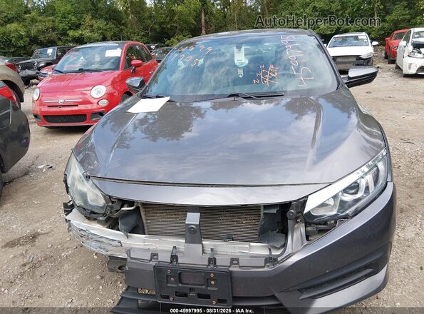 2HGFC4B00GH304314 2016 HONDA CIVIC Gray Vista del salpicadero