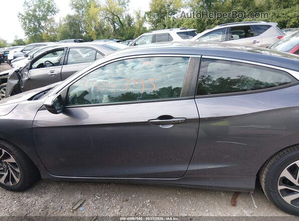 2HGFC4B00GH304314 2016 HONDA CIVIC Gray Vista interior trasera
